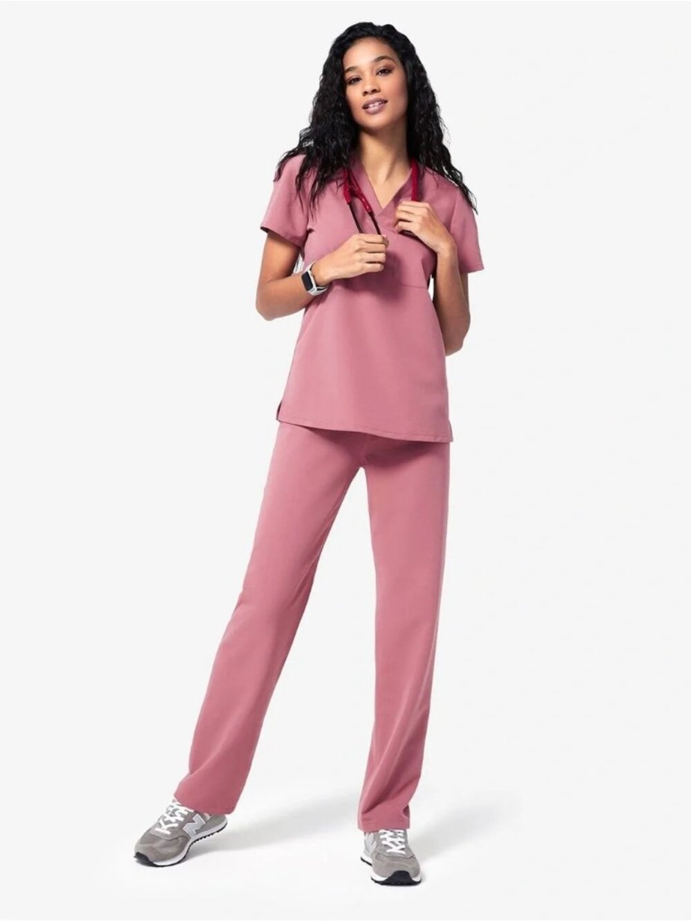 Figs Mauve Scrub Set